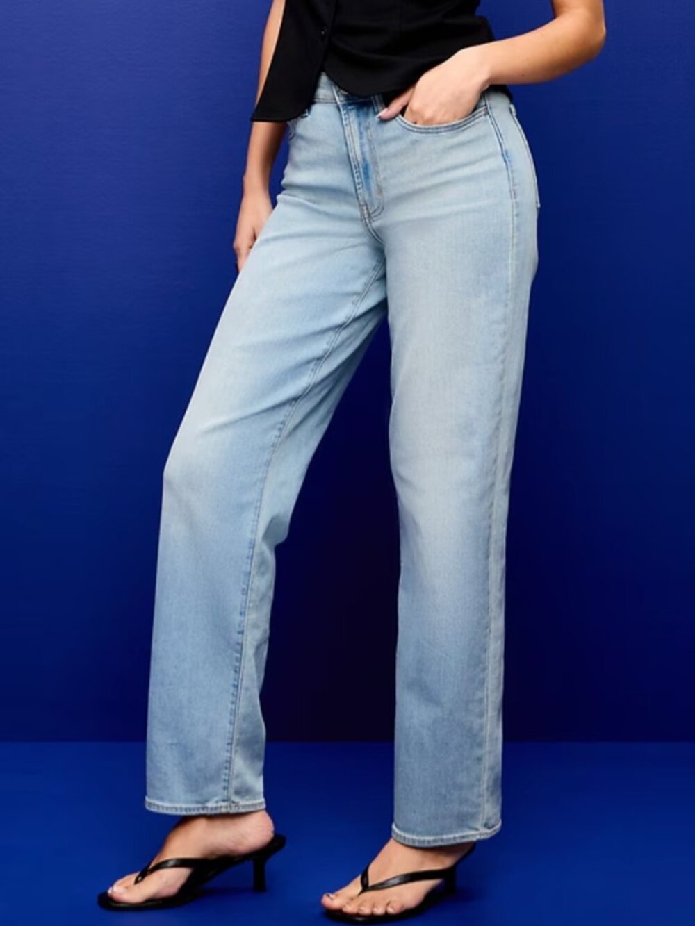 High-Waisted Wow Loose Jeans 6